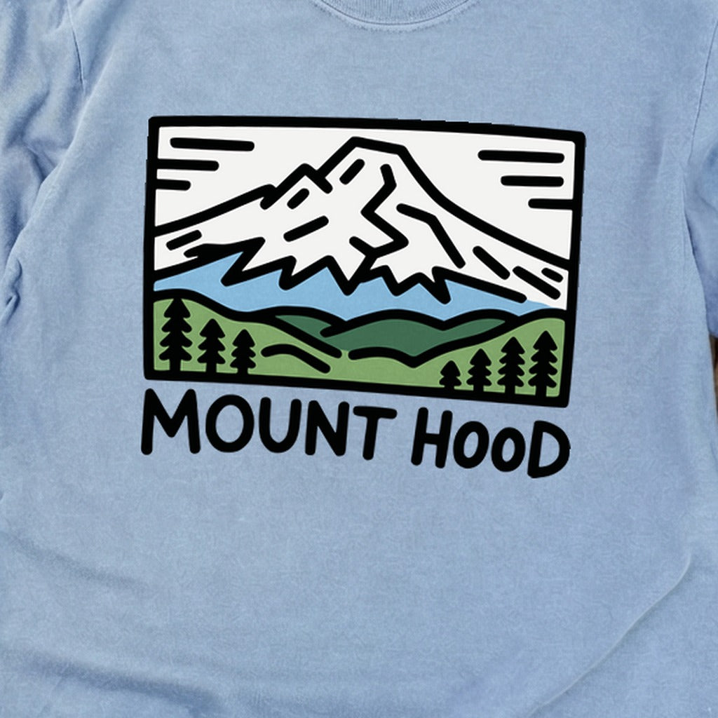 Mount Hood Cotton Long Sleeve