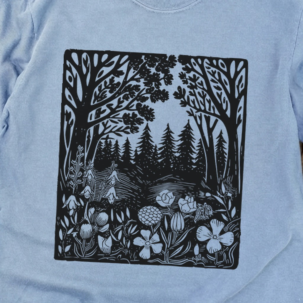Forest Bloom Cotton Long Sleeve