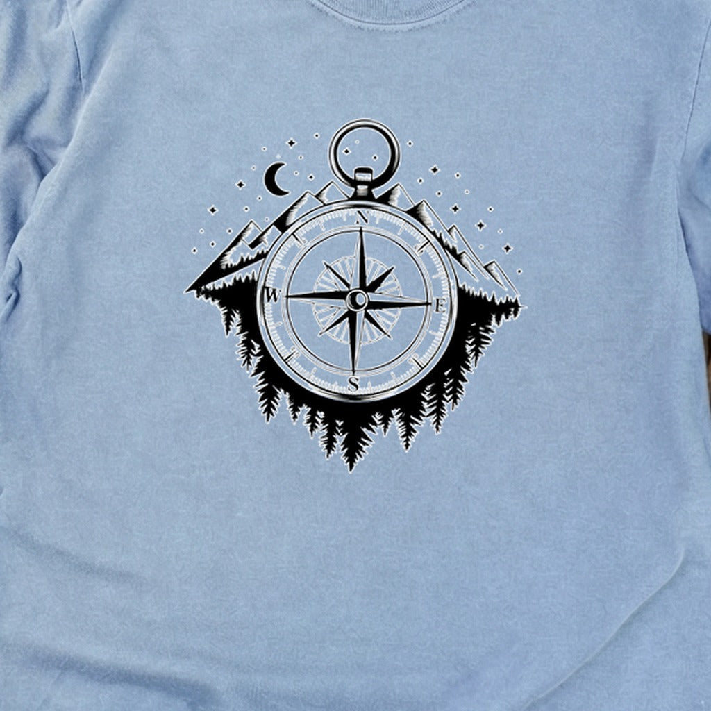 Navigate the Mountains Cotton Long Sleeve