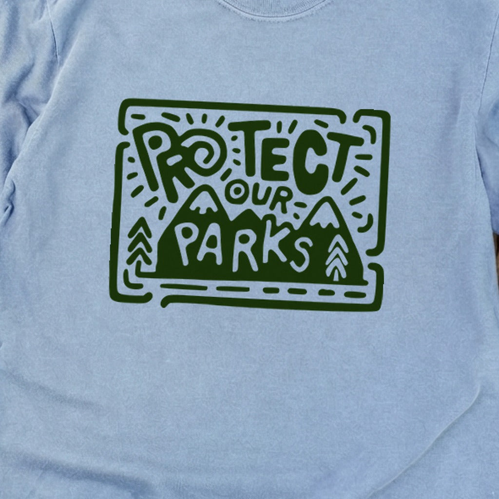 Protect Our Parks Cotton Long Sleeve