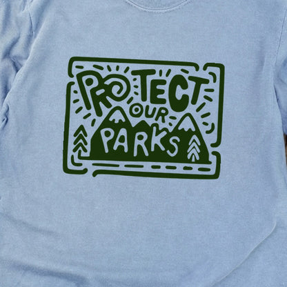 Protect Our Parks Cotton Long Sleeve