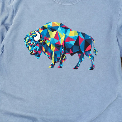 Buffalo Mosaic Cotton Long Sleeve