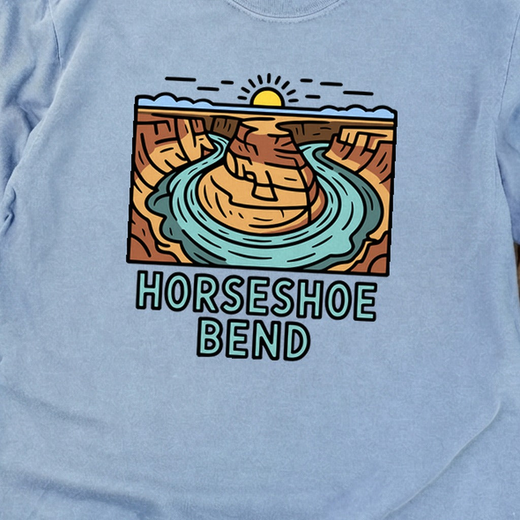 Horseshoe Bend Glen Canyon Cotton Long Sleeve