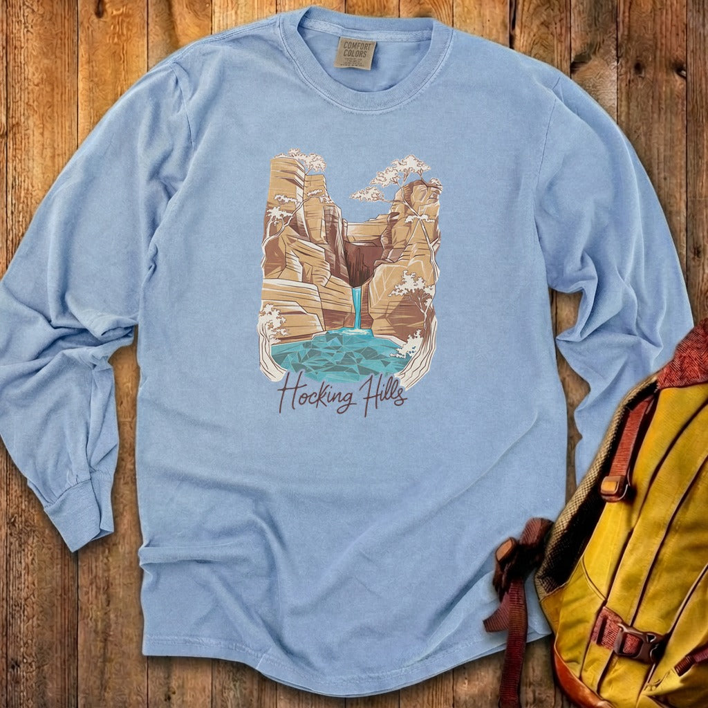 Hocking Hills State Park Cotton Long Sleeve