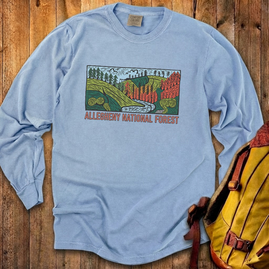 Allegheny National Forest Cotton Long Sleeve