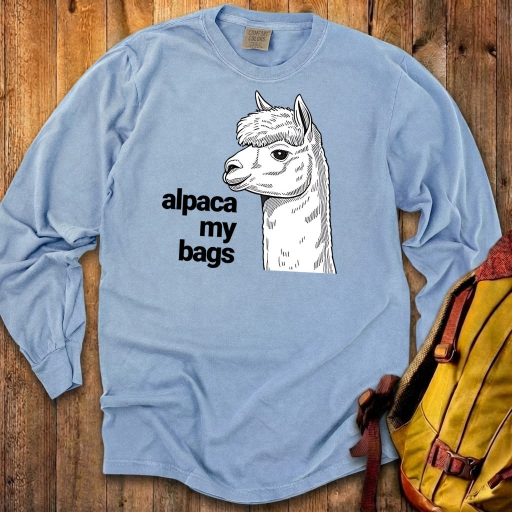 Alpaca My Bags Cotton Long Sleeve