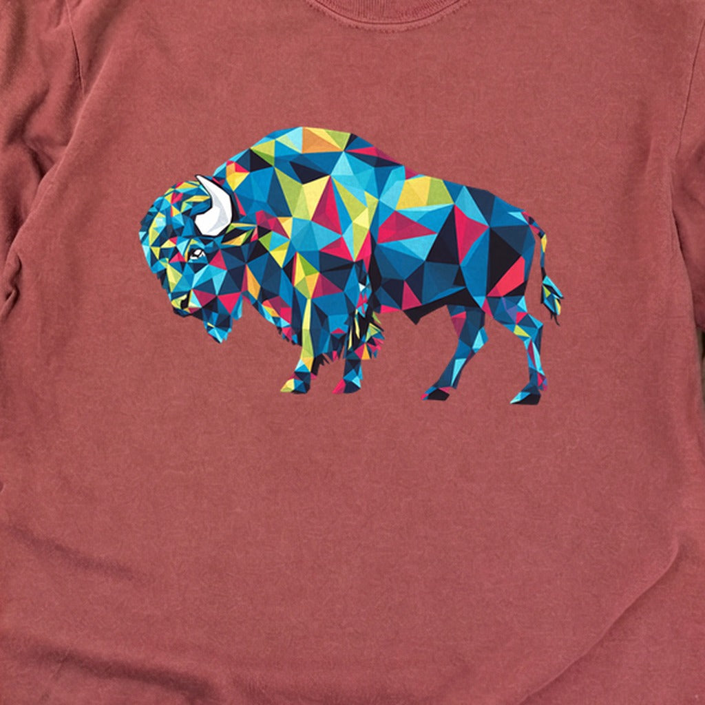 Buffalo Mosaic Cotton Long Sleeve