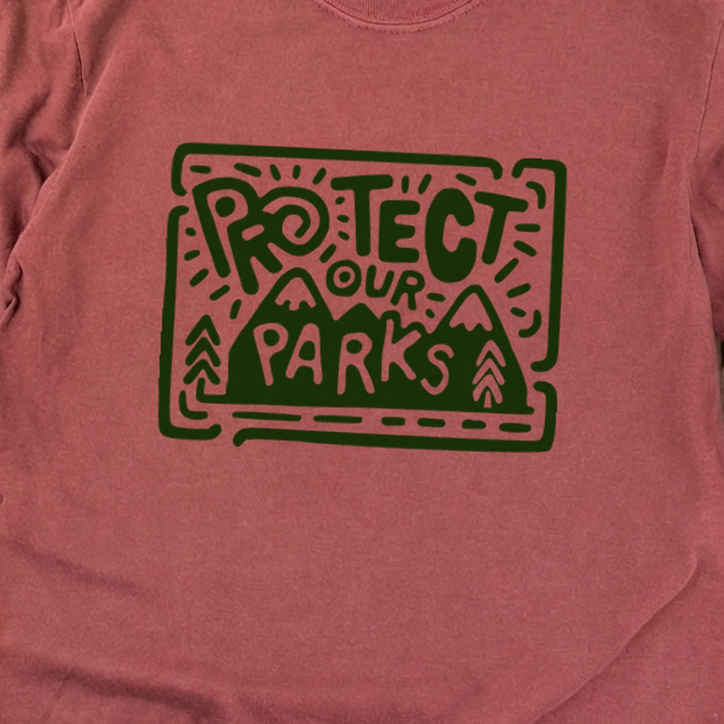 Protect Our Parks Cotton Long Sleeve