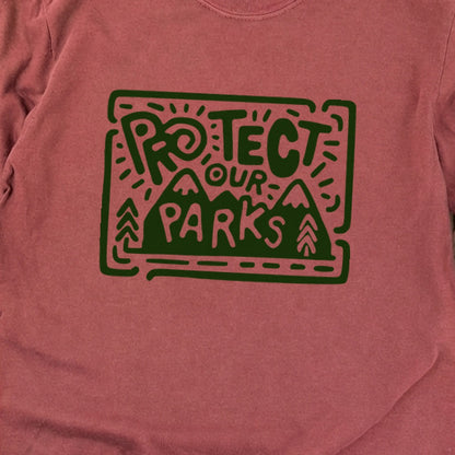 Protect Our Parks Cotton Long Sleeve