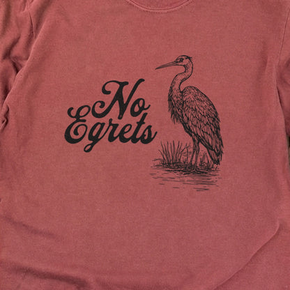No Egrets Cotton Long Sleeve