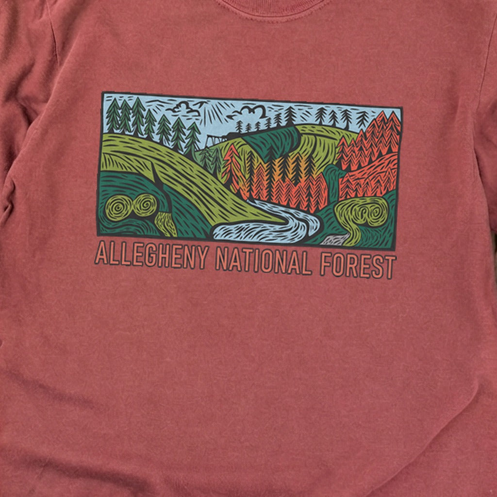 Allegheny National Forest Cotton Long Sleeve