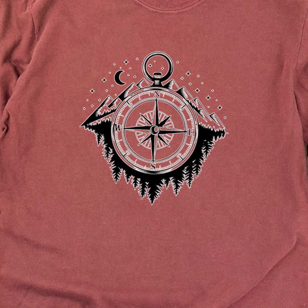 Navigate the Mountains Cotton Long Sleeve