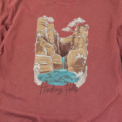 Hocking Hills State Park Cotton Long Sleeve