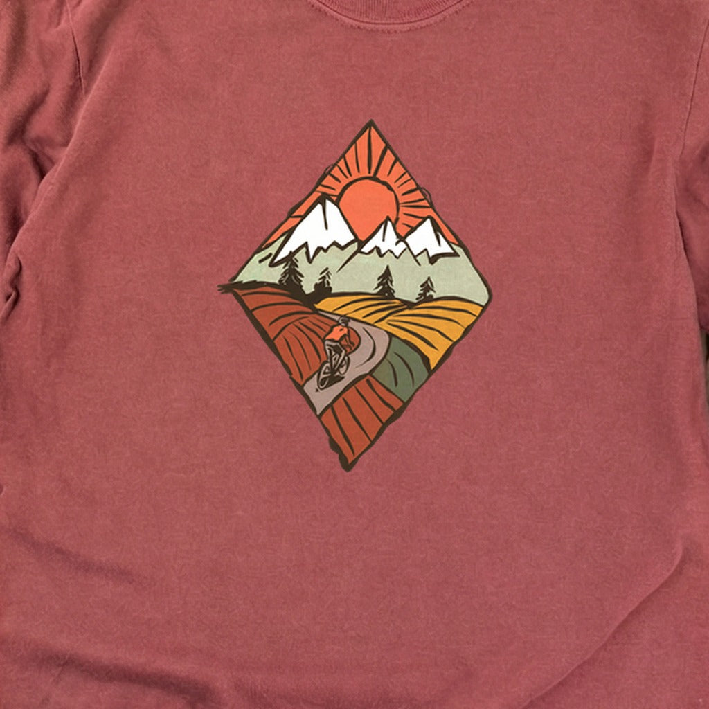 Pedal to the Peaks Cotton Long Sleeve