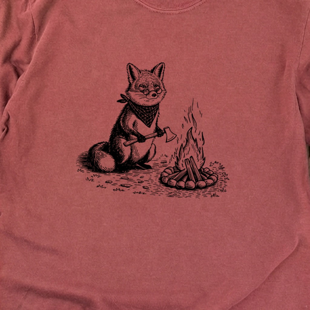 The Pyrofessor Fox Cotton Long Sleeve
