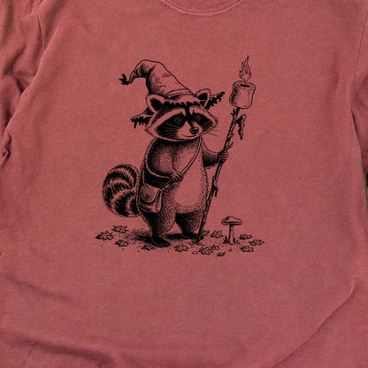 The S'morecerer Raccoon Cotton Long Sleeve
