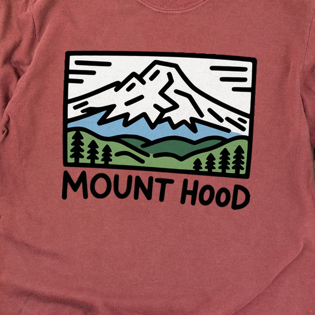 Mount Hood Cotton Long Sleeve