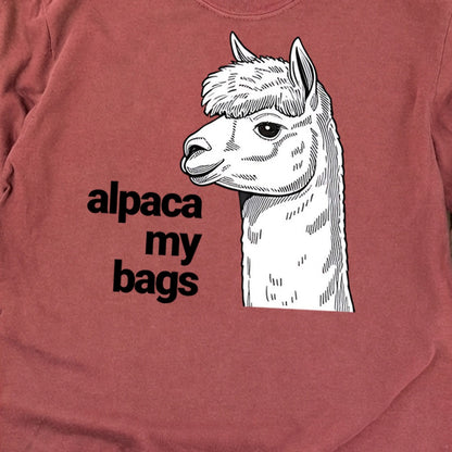 Alpaca My Bags Cotton Long Sleeve