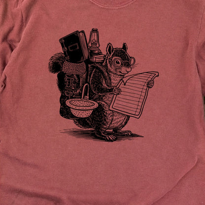 The Packademic Squirrel Cotton Long Sleeve