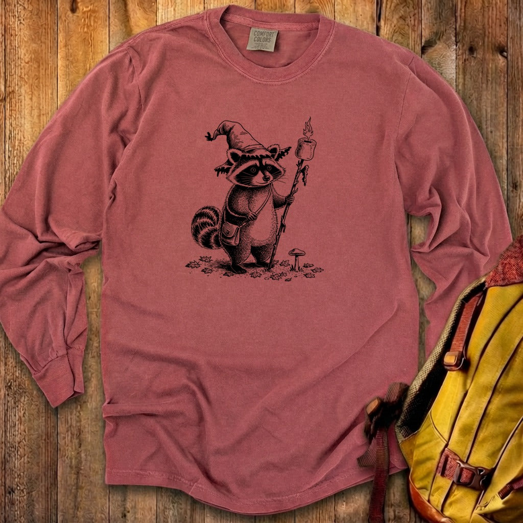 The S'morecerer Raccoon Cotton Long Sleeve