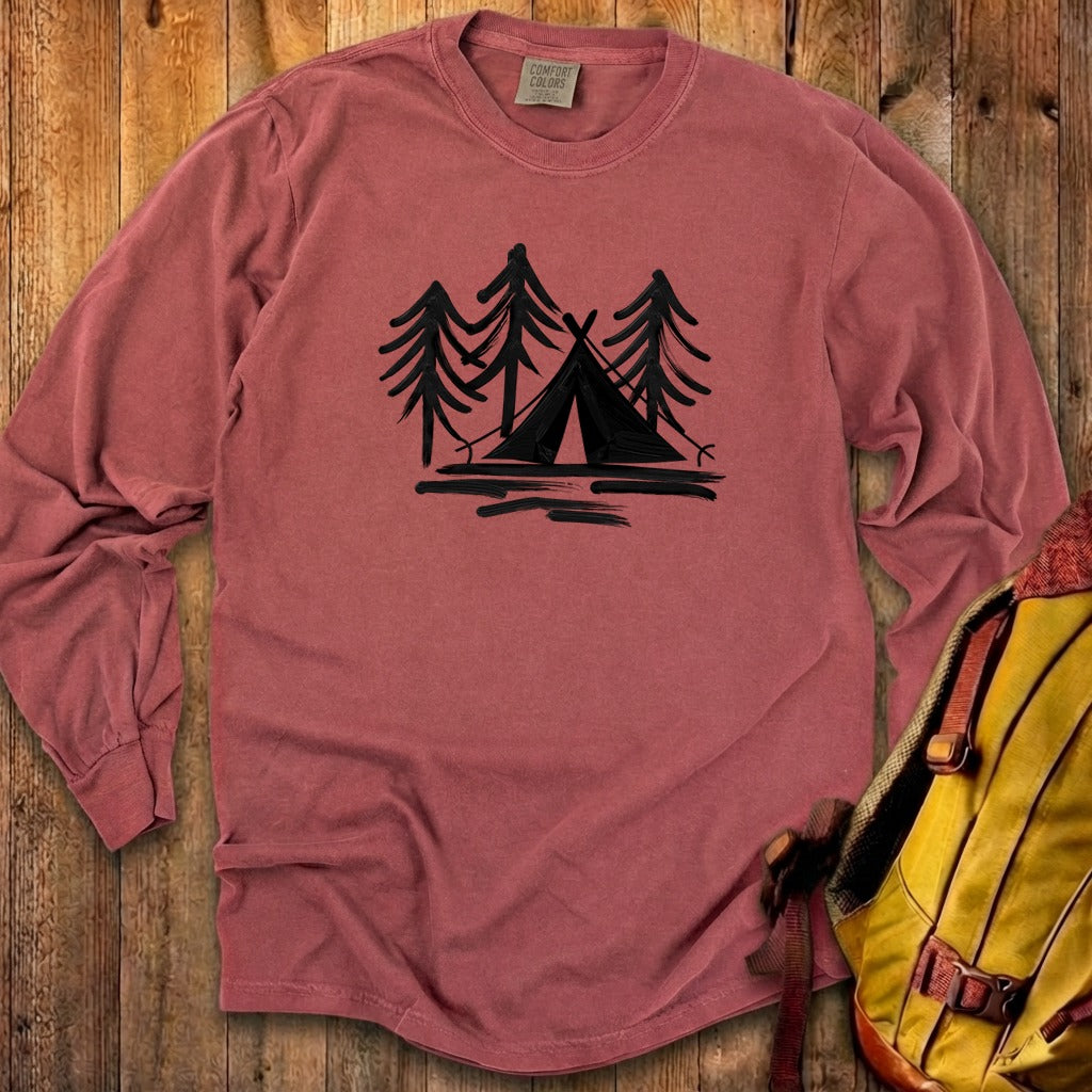 Painted Camp Cotton Long Sleeve