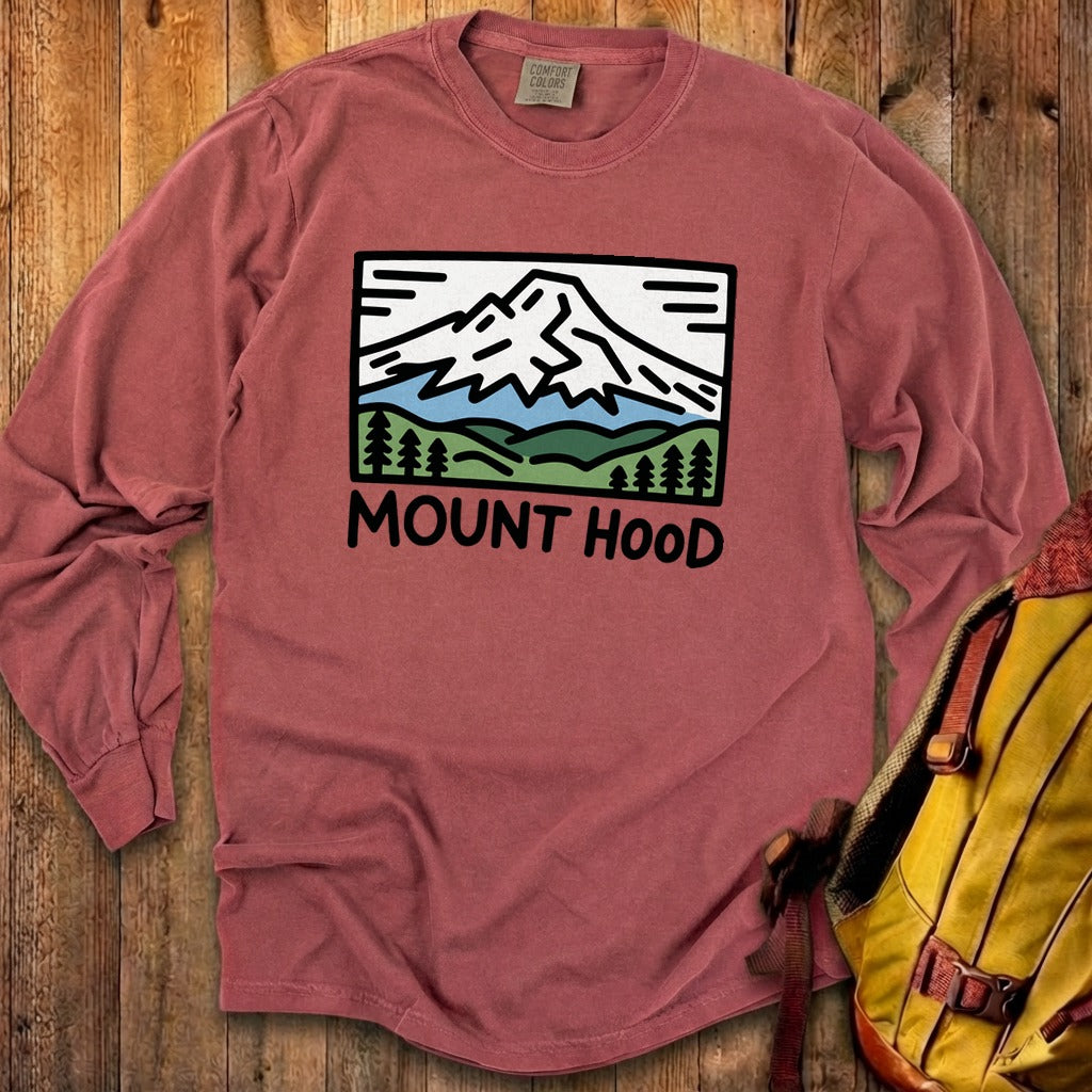 Mount Hood Cotton Long Sleeve