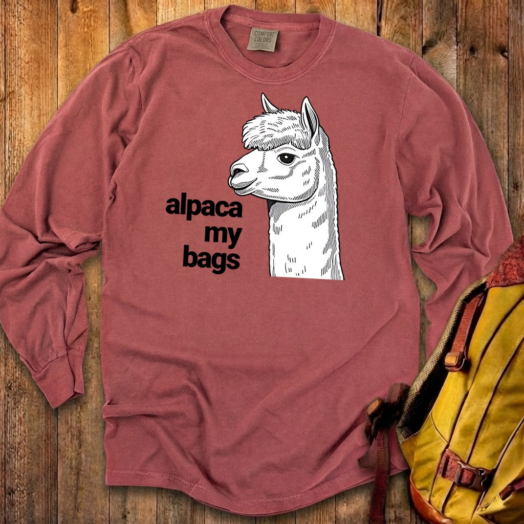 Alpaca My Bags Cotton Long Sleeve
