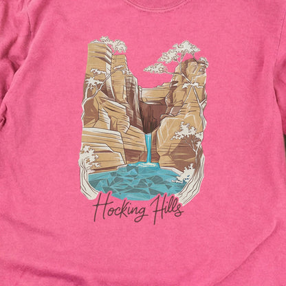 Hocking Hills State Park Cotton Long Sleeve