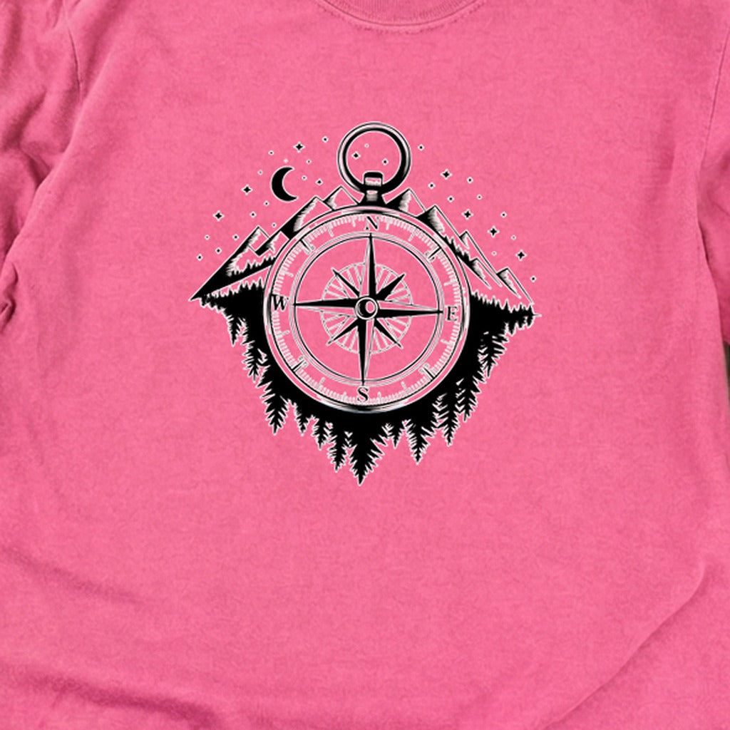 Navigate the Mountains Cotton Long Sleeve