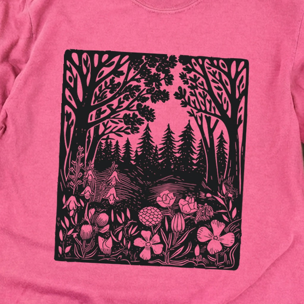 Forest Bloom Cotton Long Sleeve