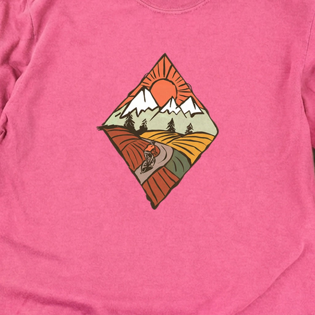 Pedal to the Peaks Cotton Long Sleeve
