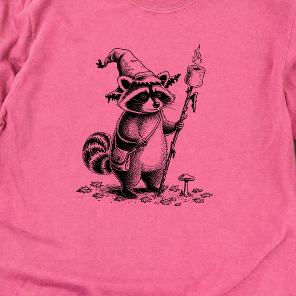 The S'morecerer Raccoon Cotton Long Sleeve
