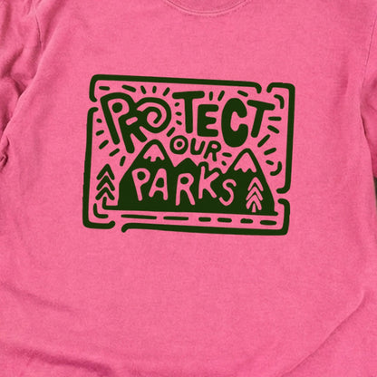 Protect Our Parks Cotton Long Sleeve