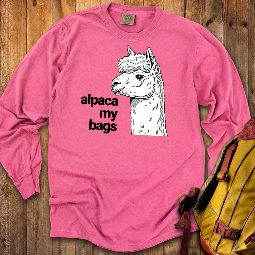 Alpaca My Bags Cotton Long Sleeve