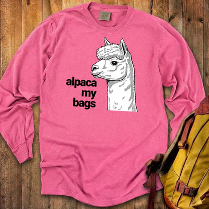 Alpaca My Bags Cotton Long Sleeve