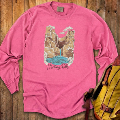 Hocking Hills State Park Cotton Long Sleeve