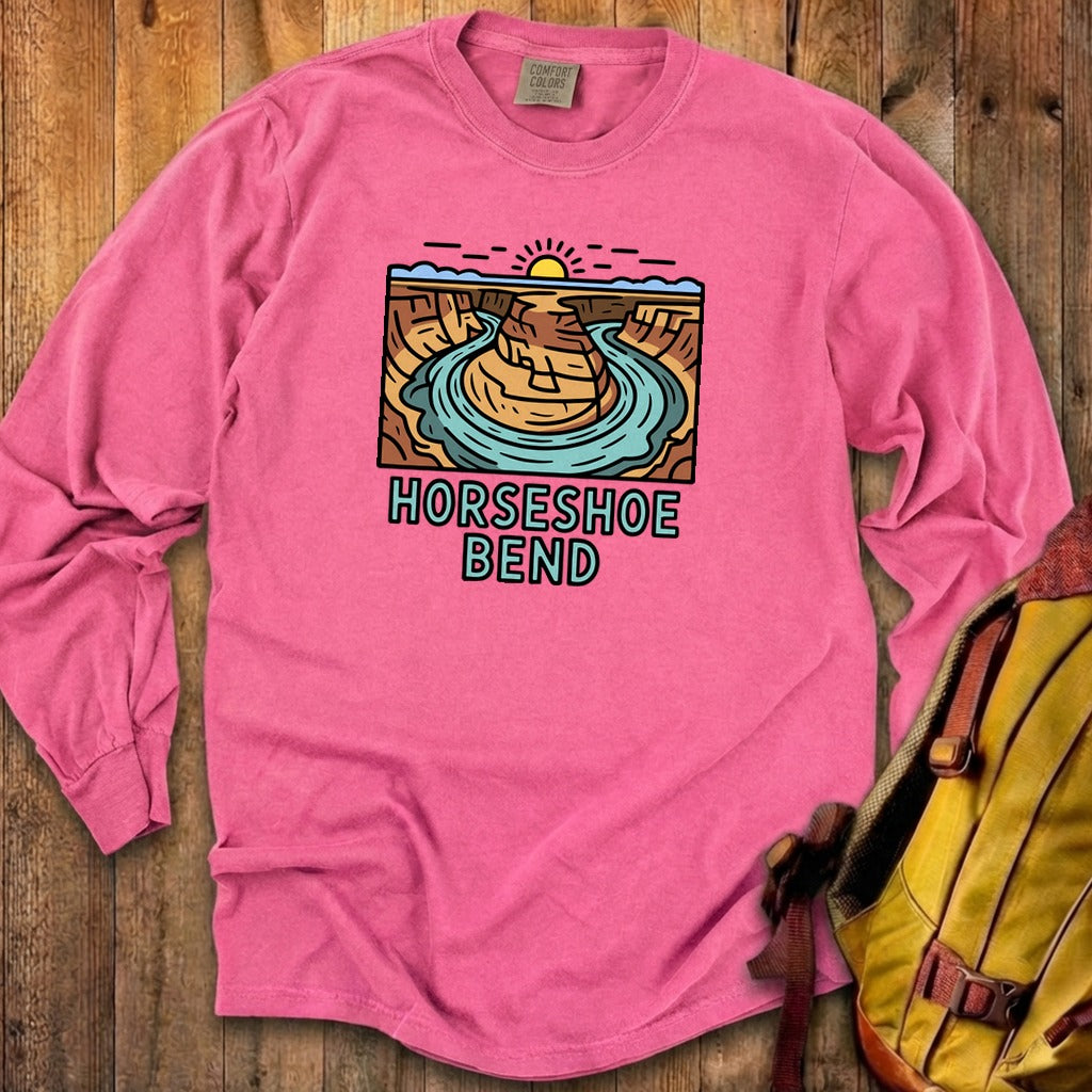 Horseshoe Bend Glen Canyon Cotton Long Sleeve