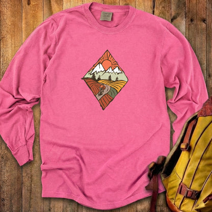 Pedal to the Peaks Cotton Long Sleeve