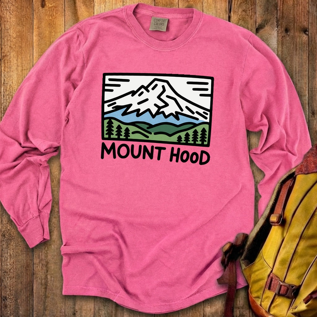 Mount Hood Cotton Long Sleeve
