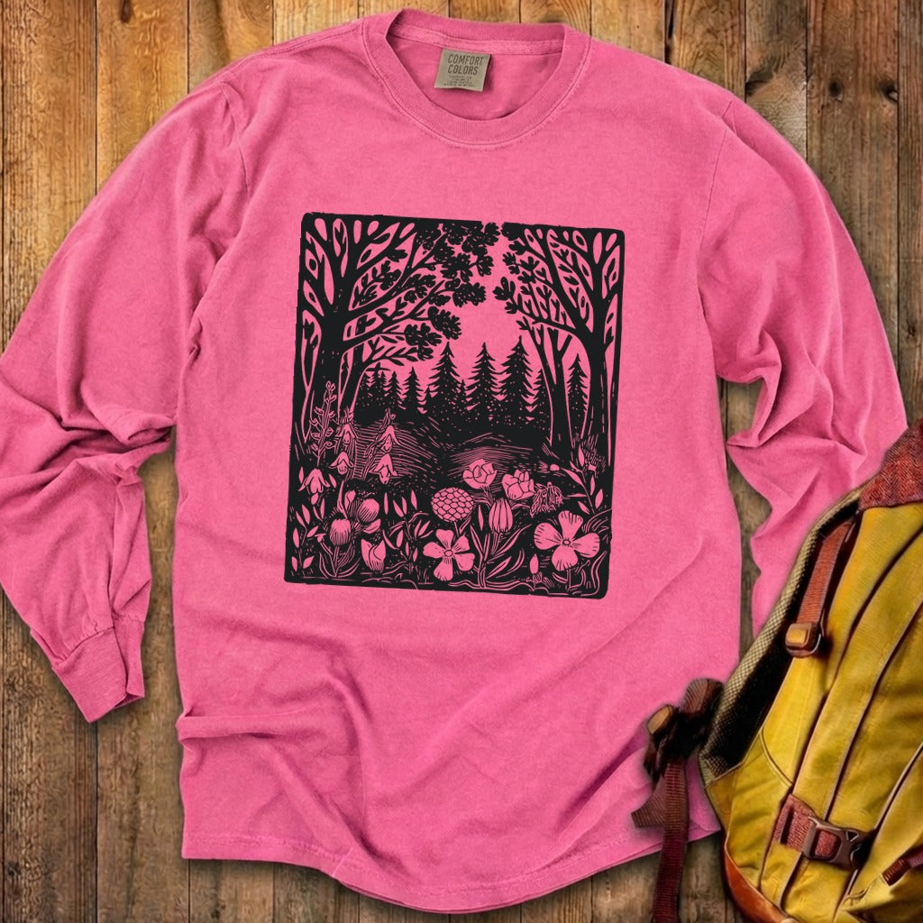 Forest Bloom Cotton Long Sleeve
