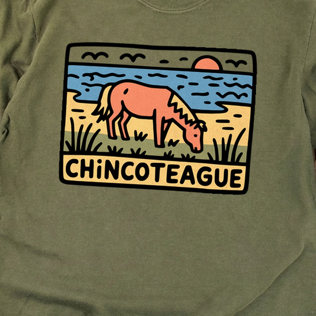 Chincoteague National Wildlife Refuge Cotton Long Sleeve
