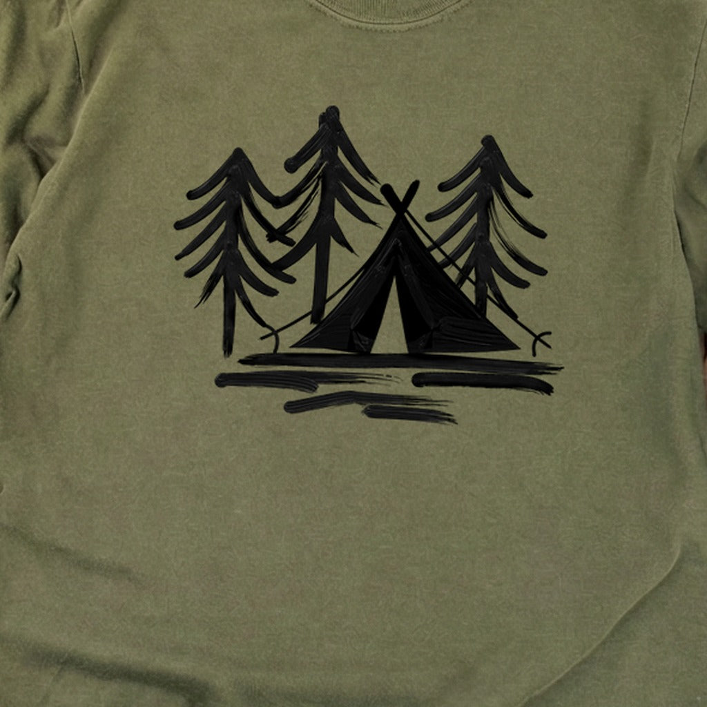 Painted Camp Cotton Long Sleeve