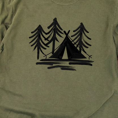 Painted Camp Cotton Long Sleeve