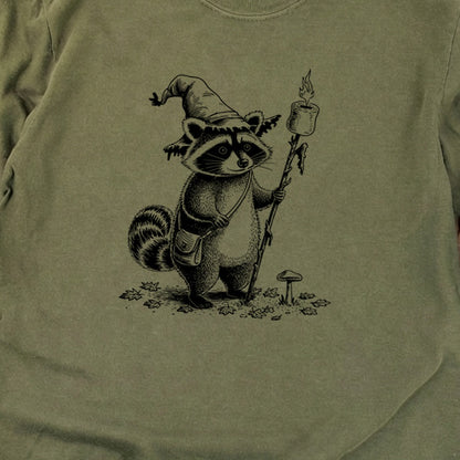The S'morecerer Raccoon Cotton Long Sleeve