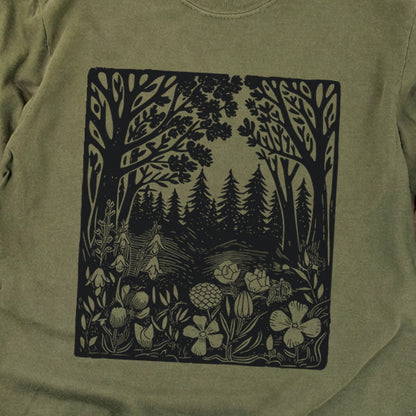 Forest Bloom Cotton Long Sleeve