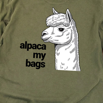 Alpaca My Bags Cotton Long Sleeve