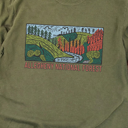 Allegheny National Forest Cotton Long Sleeve