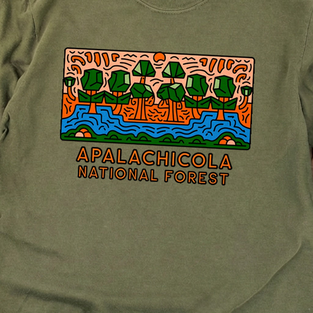 Apalachicola National Forest Cotton Long Sleeve