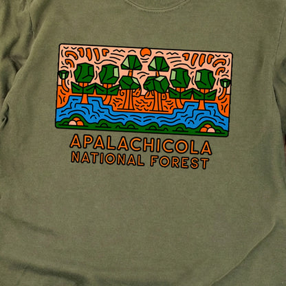 Apalachicola National Forest Cotton Long Sleeve