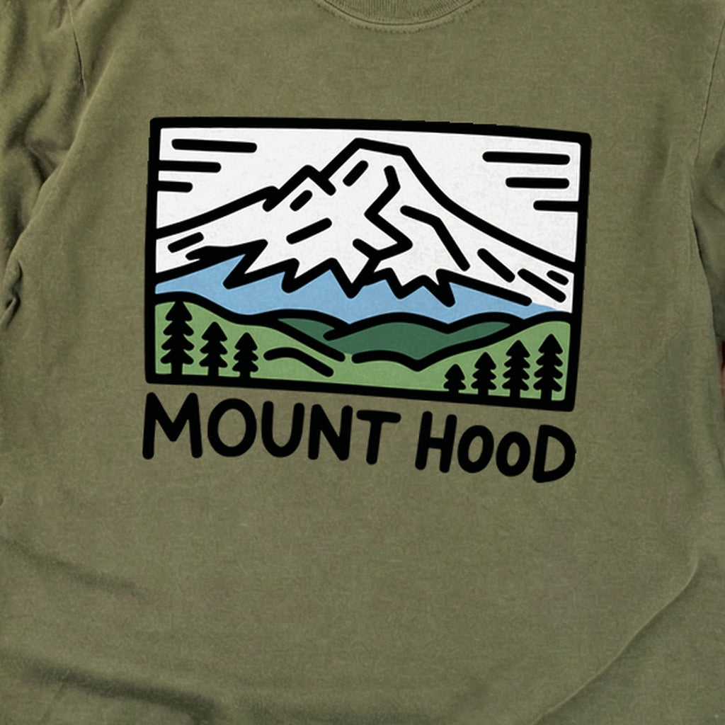 Mount Hood Cotton Long Sleeve